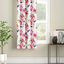SEJ by Nisha Gupta Off-White Polyester 5 Ft. Window Curtain-38