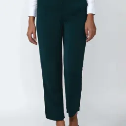 Van Heusen Green Mid Rise Pants-image-61