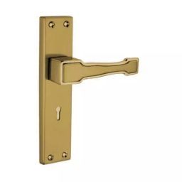 Harrison Collecte DE Chroma Tesla 1792 250 mm Mild Steel Antique Finish Mortise Lock with Handle Complete Set-11
