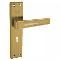 Harrison Collecte DE Chroma S Class 94573 250 mm Stainless Steel Antique Finish Mortise Lock with Handle Complete Set-35