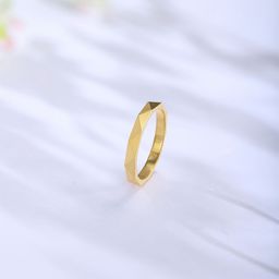 Mia by Tanishq Gold Facet Fun Ring-image-45