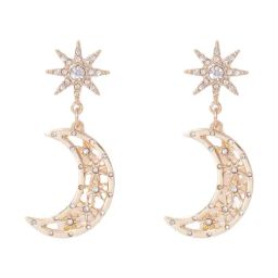 Forever New Sirena Stone Moon Earring for Women-image-10