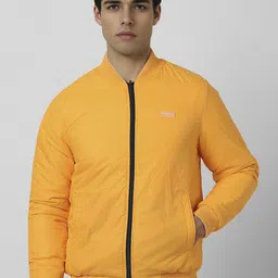 Van Heusen Flex Men Geometric Colourblocked Open Front Jacket image 5
