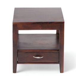 Ikiriya Red Square Shaped Bedside Table image 4