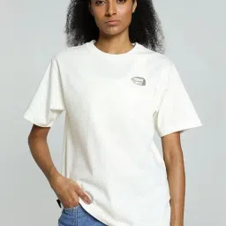 Puma White Cotton Printed Sports T-Shirt-image-74
