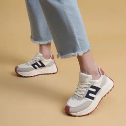 Truffle Collection Women Navy Sneaker-20