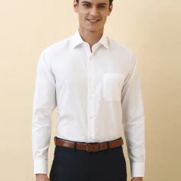 Allen Solly White Regular Fit Shirt-picture-22