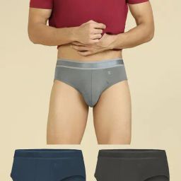 XYXX Multicolor Cotton Briefs - Pack of 3-image-17