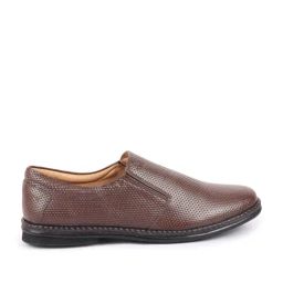 Fausto Men's Brown Formal Loafers-image-48