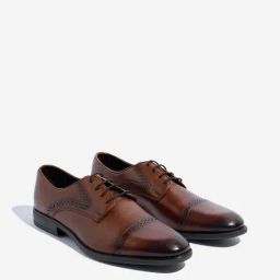 SOLEPLAY by Westside Brown Lace-Up Formal Shoes-picture-43