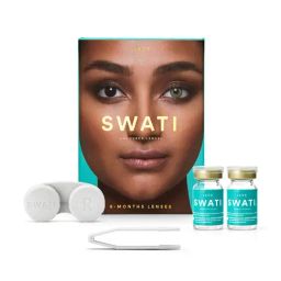 Swati Cosmetics Coloured Contact Lenses - Jade (6 Months, Power - 4.75)-image-87