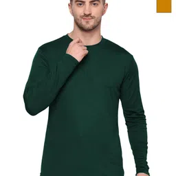 TQH Men Pack of 2 Dri-FIT Solid Round Neck Slim Fit T-shirts-picture-36