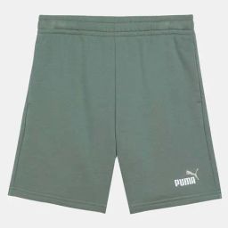 Puma Boys Green Moon Cotton Logo Shorts-image-39