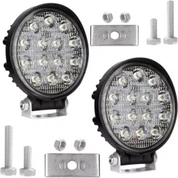 Cartronics 42W Complete Lighting System 14 LED Round Fog Lamp Light for Yamaha Fascino image 2
