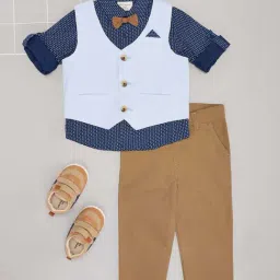 Pantaloons Baby Boys Multicolor Cotton Printed Full Sleeves Clothing Sets-image-23