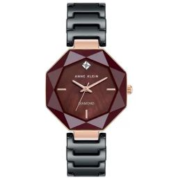 Anne Klein AK5064BYBK Ceramic Analog Watch for Women-38
