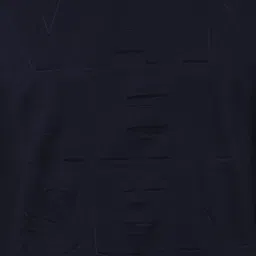 Van Heusen Navy Regular Fit Self Pattern Sweatshirt image 4