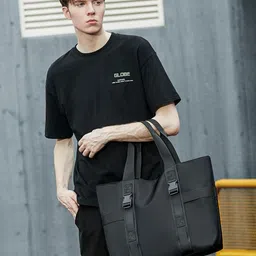Mast & Harbour Men Solid Shopper Handheld Bag-picture-1