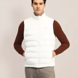 U.S.Polo Association White Regular Fit Quilted Jacket-picture-43
