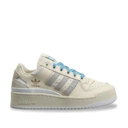 Adidas Originals Women's FORUM BOLD STRIPES Cream Sneakers-image-85