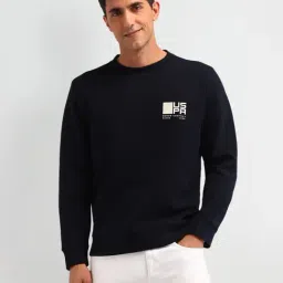 U.S. Polo Assn. Denim Co. Grey Regular Fit Logo Printed Sweatshirt-picture-37