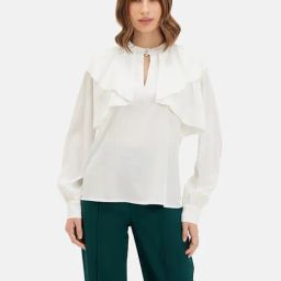 Kazo White Regular Fit Top-picture-38