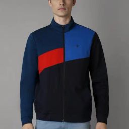 Louis Philippe Multicolored Regular Fit Printed Sweatshirt-picture-14
