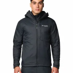 Columbia Black Regular Fit Sports Hoodie-image-71