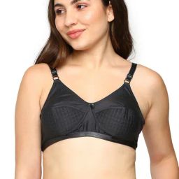 BLOSSOM Black Full Coverage Shaper Bra-16