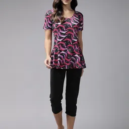 Muhuratam Women Black Nylon Swimwear-picture-57