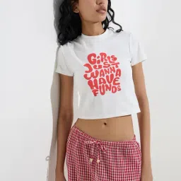 Superstar by Westside White Text Printed Cotton-Blend T-Shirt-image-87