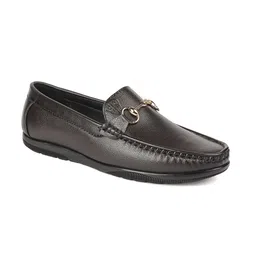 BRATVA Men Brown Loafers-image-14