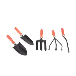 CloudNursery Wooden Gardening Tool Kit (Pruner, Garden cutter and Scissor) Orange Kit of 5-picture-28