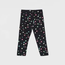 Juniors by Lifestyle Navy Cotton Printed Leggings-picture-32