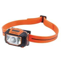 Klein Tools 5.1 cm LED Headlamp Flashlight with Strap for Hard Hat 56220-0