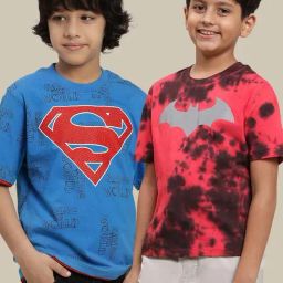 Kidsville Multicolor Cotton Printed T-Shirt-image-79