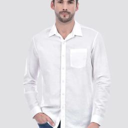 Numero Uno White Regular Fit Shirt-image-30