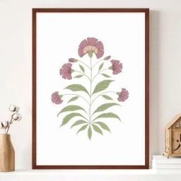 Indian Classic Art Multicolor Canvas Abstract Wall Art-image-96