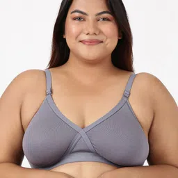 BLOSSOM Women Plus Size Full Coverage Non Padded & Non-Wired Bra-32