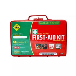 AOSSPL Red CLASS B GMP Certificate First Aid Kit-picture-6