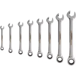 Kennedy 8-19 mm Double Ratchet Combination Spanner (Set of 8- Piece)-7