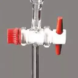 Glassco 10 ml Burette With PTFE key stopcock Class A NABL 115.505.01-93
