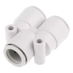 SMC Union Y Fitting Tube Size 12 mm and 3 Connections, KQ2U12-00A-13
