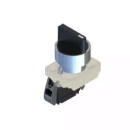 RS PRO Short Lever Selector Switch 1NO 22.5 mm Cutout Dia 2 Positions, 2383950-16