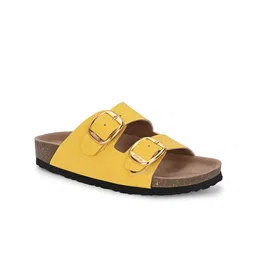 AfroJack Women Open Toe Flats with Buckles-29