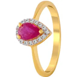 P.C. Chandra Jewellers 18 kt Gold & Diamond Ring-image-93