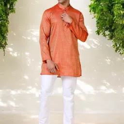 TATTVA Men Cold-Shoulder Sleeves Anarkali Kurta-picture-47