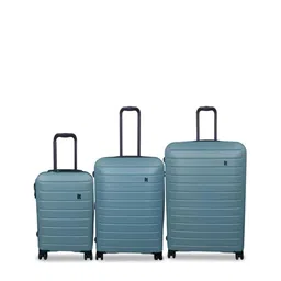 IT luggage Legion Set Of 3 Textured Hard Suitcase Trolley Bags-48