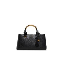 Aldo Yerin Black Womens Satchel Bag with Detachable Strap and Keychain-picture-45