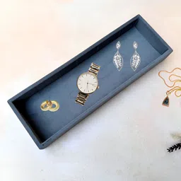 La Trove Grey Reusable Jewellery Organiser-16